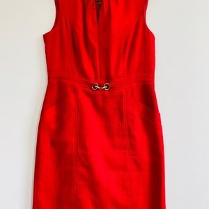 Red dress. Good condition